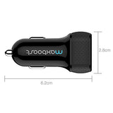 Car Charger 4.8A/24W 2 USB Smart Port Charger [Black]